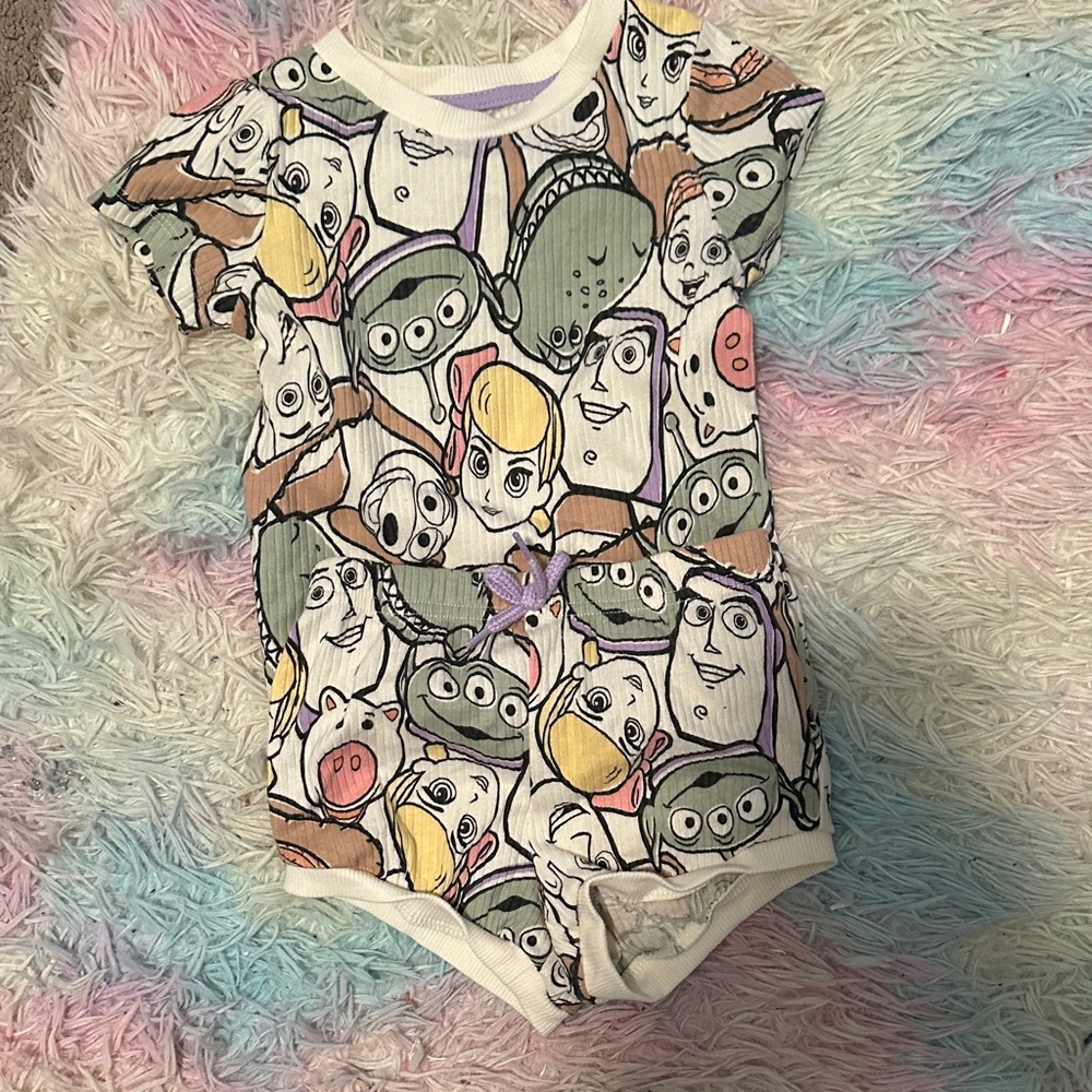 Toy Story 2 Piece Unisex Outfit